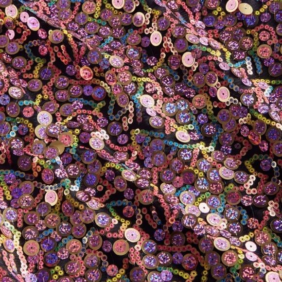 NWT CITY STUDIOS Juniors' Sequinned Sleeveless Bodycon Dress - Picture 4 of 8